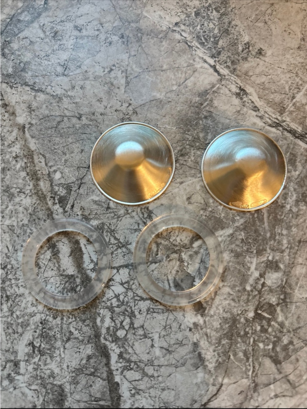 Silverette Small / Regular size with O Feel Rings - nipple covers